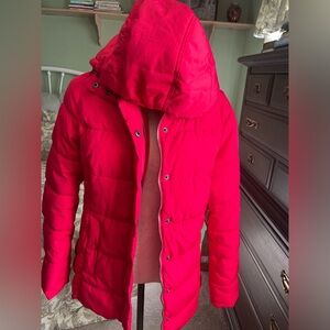 St. John’s Bay red puffer jacket